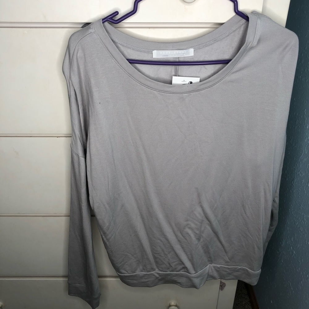 Lightweight grey sweatshirt